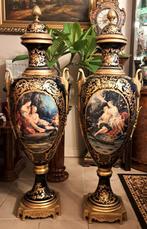 Grote Sèvres Vaas 1 meter 30 cm, Ophalen of Verzenden