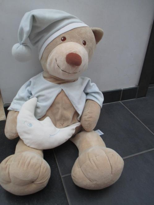 Nattou grote knuffelbeer - clean, Kinderen en Baby's, Speelgoed | Knuffels en Pluche, Gebruikt, Beer, Ophalen of Verzenden