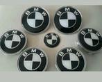 Set van 7x stuks Bmw emblemen > zwart wit e60 e90 e92 e39, Nieuw, Ophalen of Verzenden, Links, BMW