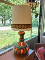Grote vintage vloerlamp lava oranje 70s, Gebruikt, Vintage, Ophalen