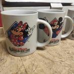 Disney tassen / mokken Renault vintage 1995, Verzamelen, Ophalen of Verzenden, Mickey Mouse, Nieuw, Servies