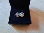 Oorbellen Adam Juwelier, Handtassen en Accessoires, Oorbellen, Zo goed als nieuw, Knopjes of Stekers, Zilver, Goud