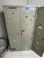 2 metalen retro kasten, Huis en Inrichting, Ophalen, Gebruikt, Retro