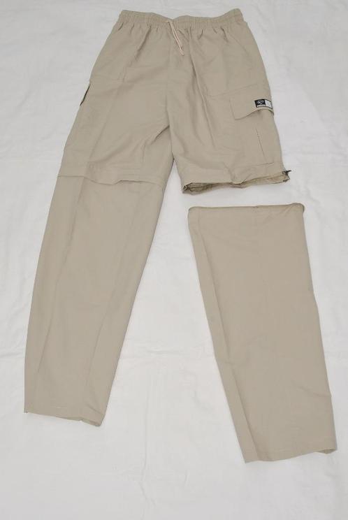 2 Pantalons modulables loisir détente trek F633, Vêtements | Hommes, Pantalons, Porté, Beige, Enlèvement ou Envoi