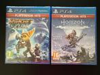Ps4 spelletjes Nieuw in plastiek Ratchet &Clank + Horizon, Ophalen of Verzenden, Nieuw