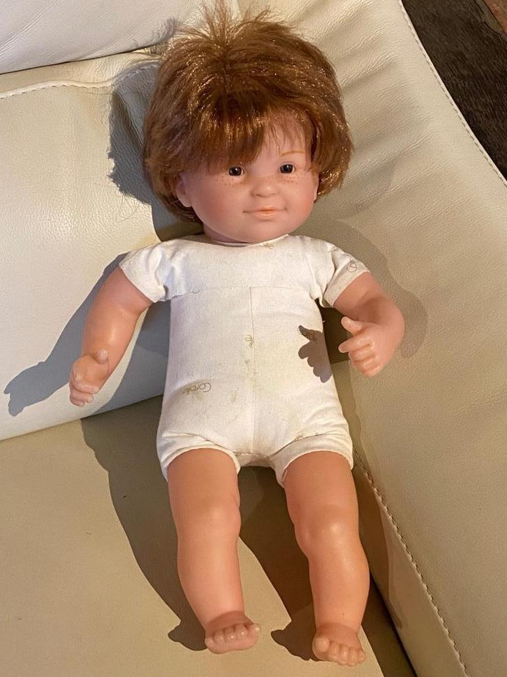 COROLLE-pop van 36 cm uit 1997, Kinderen en Baby's, Speelgoed | Poppen, Gebruikt, Babypop, Ophalen of Verzenden