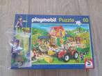 Puzzel Playmobil 60 stuks boerderij met mannetje, Ophalen