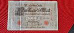 ancien billet de banque Allemagne 1910, Envoi