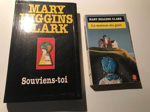 Mary Higgins Clark - Souviens-toi + La maison du guet, Livres, Thrillers, Utilisé, Enlèvement ou Envoi