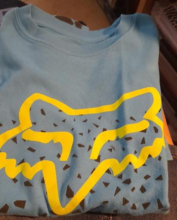 blauw met zwart blokjes t shirt 164 beschikbaar voor biedingen