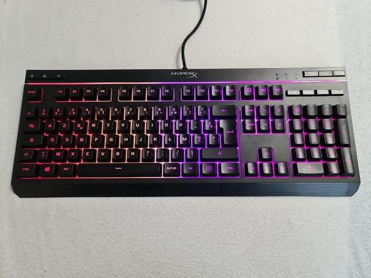 HyperX Alloy Core RGB – Gaming Toetsenbord FRANS AZERTY, Computers en Software, Toetsenborden, Gebruikt, Azerty, Bedraad, Gaming toetsenbord
