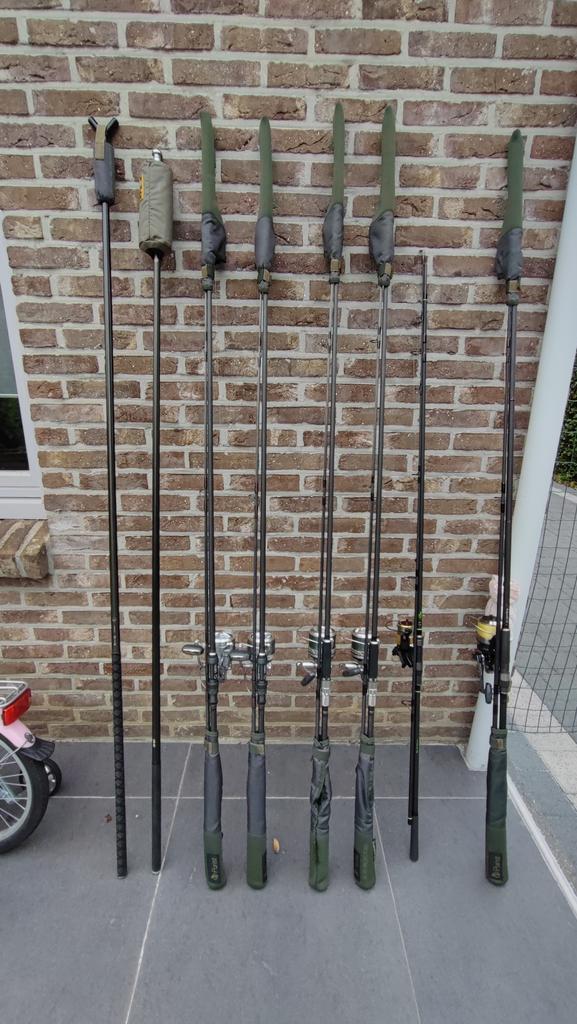 Century karperhengels en zoveel meer, Sports nautiques & Bateaux, Pêche à la ligne | Carpes, Comme neuf, Moulinet, Enlèvement