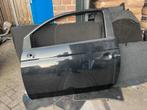 PORTIER LINKS zwart Fiat 500 (312) (01-2007/12-2012), Gebruikt, Links, Fiat, Deur