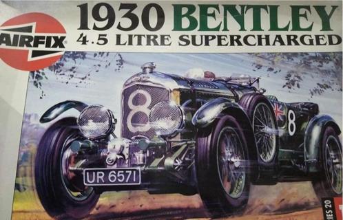 AIRFIX 1/12 1930 BENTLEY 4,5L SUPERCHARGER, Hobby en Vrije tijd, Modelbouw | Auto's en Voertuigen, Gebruikt, Auto, Groter dan 1:32