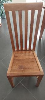 Chaises en Teck salle à manger, Enlèvement, Bois, Teck, Cinq, Six Chaises ou plus