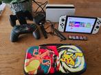Nitendo switch oled, Ophalen, Zo goed als nieuw, Met 2 controllers, Switch OLED