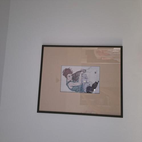 Egon Schiele shilderij, Huis en Inrichting, Woonaccessoires | Schilderijen, Tekeningen en Foto's, Ophalen
