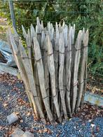 Kastanje houten hek 3m90cm, Ophalen, Gebruikt, Hout