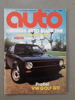 boekje vw golf gti keesings magazine van 1980, Comme neuf, Volkswagen, Auto keesings magazine, Enlèvement ou Envoi