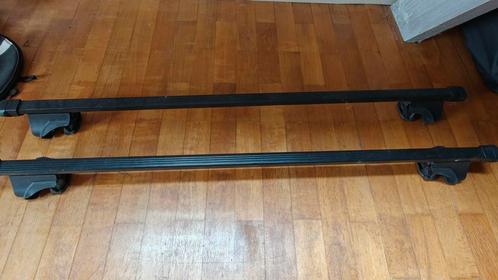 Thule dakdragers voor auto met open dakrails, Auto diversen, Dakdragers, Gebruikt, Ophalen