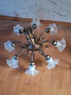 kroonluchter, Huis en Inrichting, Lampen | Kroonluchters, Ophalen, Gebruikt, Glas