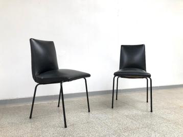 Vintage design Meurop stoelen door Pierre Guariche 1960's, Vintage design, Autres matériaux, Deux, Enlèvement