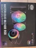 Master liquid ml240 rgb, Computers en Software, Computerkoelers, Ophalen of Verzenden, Zo goed als nieuw, Luchtkoeling