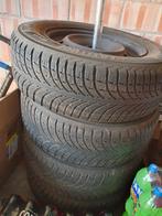 Winterbanden Michelin latitude alpin 215/70R16 stalen velgen, Auto-onderdelen, Banden en Velgen, Ophalen, Winterbanden, Velg(en)