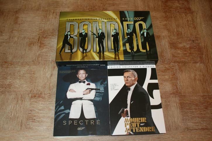 Collection complète James Bond 007 - 25 DVD, Cd's en Dvd's, Vinyl | Filmmuziek en Soundtracks, Zo goed als nieuw, Overige formaten