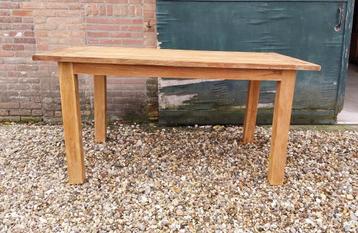Showroommodel Teak eettafel 160 cm beschikbaar voor biedingen