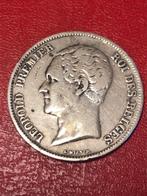 België 2 1/2 frank 1849 Leopold I, Zilver, Ophalen of Verzenden, Losse munt, Zilver