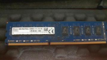 SK Hynix 8GB DDR3 1600MHz DIMM, Informatique & Logiciels, 8 GB, DDR3, Enlèvement, Utilisé