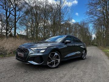 Audi S3 8Y Edition One *Full option*, Autos, Cuir, Achat, Carnet d'entretien, Noir