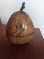 Vintage genaturaliseerde kokosnoot ijsemmer, Ophalen, Gebruikt