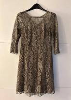 Due Amanti kaki kanten jurk, Maat 38/40 (M), Ophalen of Verzenden, Zo goed als nieuw, Knielengte