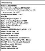 Ridley Kanzo Fast, 28 inch, Gebruikt, Carbon, 10 tot 15 versnellingen