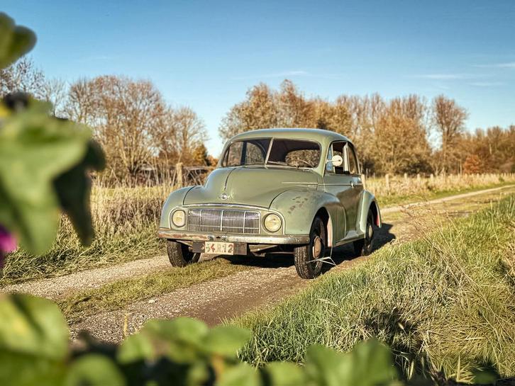 Morris Minor “lowlight” 1951, Auto's, Oldtimers, Particulier, Mini, Benzine, Stadsauto, 2 deurs, Handgeschakeld, Groen, Kunstmatig leder