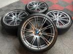 4 Jantes 20" Style 649 5x112 Bmw pneus Michelin, Enlèvement ou Envoi