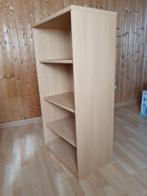 2 houten boekenkastjes, Ophalen, Met plank(en), Minder dan 50 cm, Gebruikt