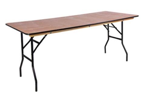 klaptafel 183 x76 cm, Jardin & Terrasse, Tables de pique-nique, Neuf, Rectangulaire, Bois, Pliant, Enlèvement