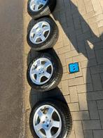 4 Jantes en Alu RSK pour Opel Corsa+ 2 pneus hiver Firestone, 15 inch, Banden en Velgen, Gebruikt, Personenwagen