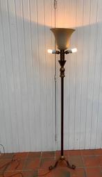 Vintage art deco vloerlamp, Gebruikt