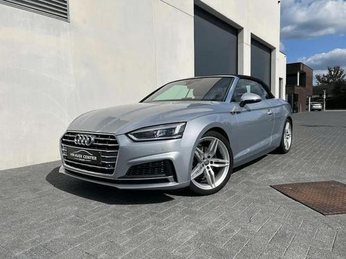 Audi A5 A5 CABRIO 2.0 TSI 190PK ZILVER S-LINE (bj 2018), Auto's, Audi, Bedrijf, Te koop, A5, ABS, Airbags, Airconditioning, Android Auto