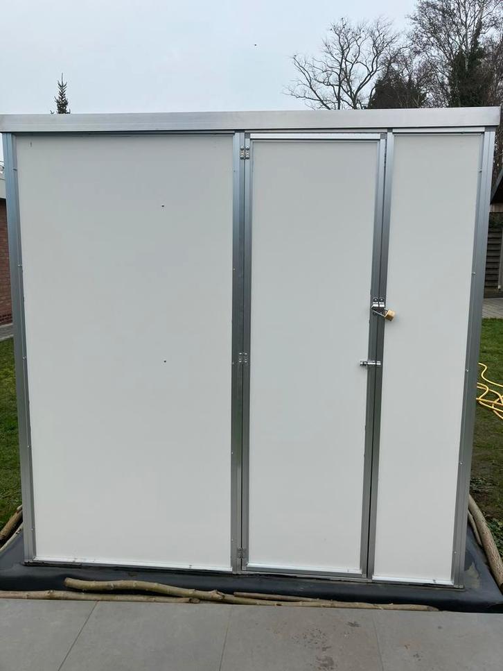 Vogelkooi / volière 4x2x2, Dieren en Toebehoren, Vogels | Hokken en Kooien, Zo goed als nieuw, Volière, Aluminium, Ophalen