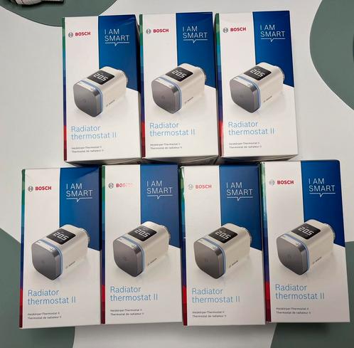 7 x Bosch Radiator thermostat II, Informatique & Logiciels, Amplificateurs wifi, Comme neuf, Enlèvement ou Envoi
