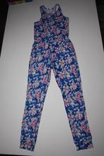 H&m bloempjes jumpsuit 10-12 jaar (146), Enfants & Bébés, Vêtements enfant | Taille 140, Pantalon, Enlèvement ou Envoi, H&M, Utilisé