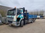 Daf kipper met palfinger kraan, Auto's, Vrachtwagens, 4 deurs, Stof, Zwart, Wit