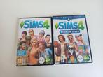 de sims 4 met 1 uitbreiding, Ophalen of Verzenden, Gebruikt