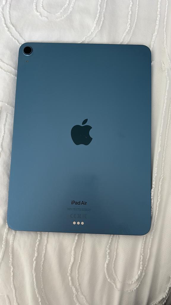 iPad AIR, Informatique & Logiciels, Apple iPad Tablettes, Comme neuf, Apple iPad Air, Wi-Fi et Web mobile, 11 pouces, 128 GB, Bleu