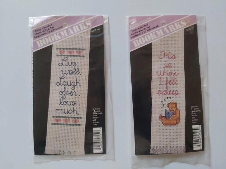 Banar Design - Bookmarks - Cross Stitch, Hobby en Vrije tijd, Borduren en Borduurmachines, Nieuw, Ophalen of Verzenden